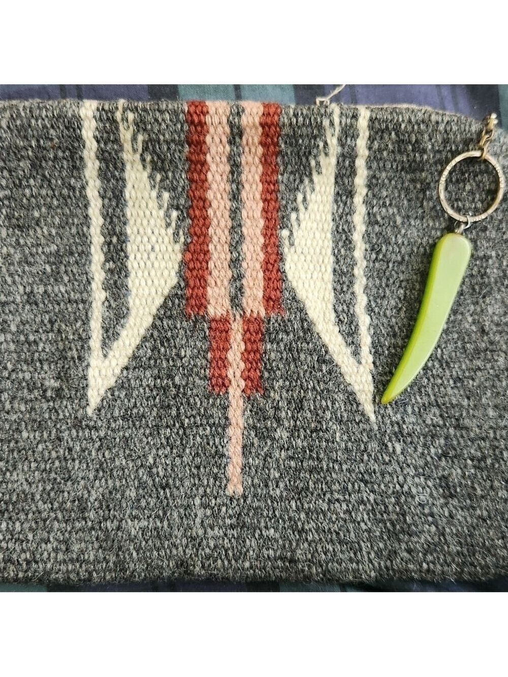 Original Chimayo Purse-Multi-Colored-Hand Woven-Ganscraft
